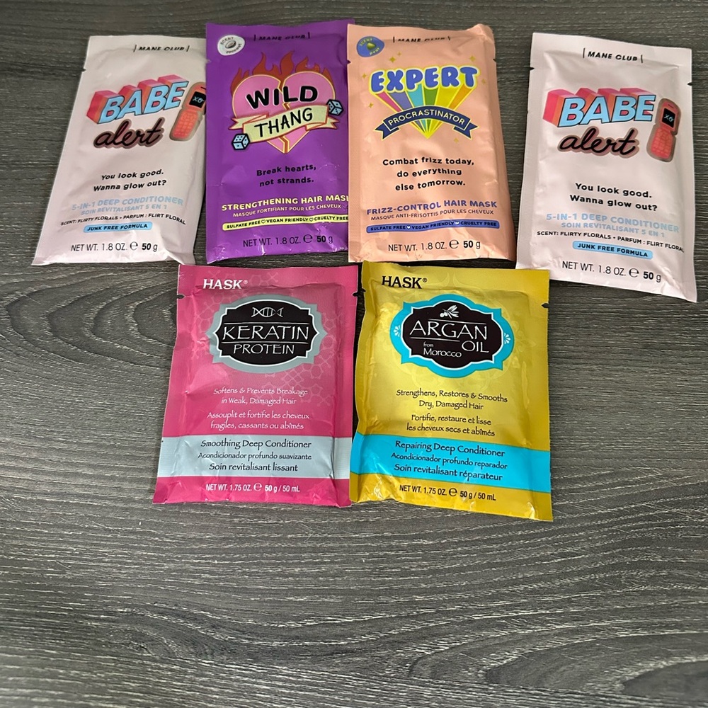Mane Club Babe Alert Wild Thang Smoothing Frizz Control Mask Hask Conditioner
